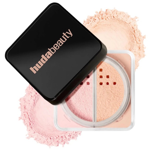 HUDA BEAUTY Other - HUDA BEAUTY
Easy Bake Loose Baking & Setting Powder Duo Cherry Peach